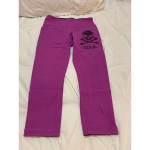 Soulcycle Lululemon Cropped Pants